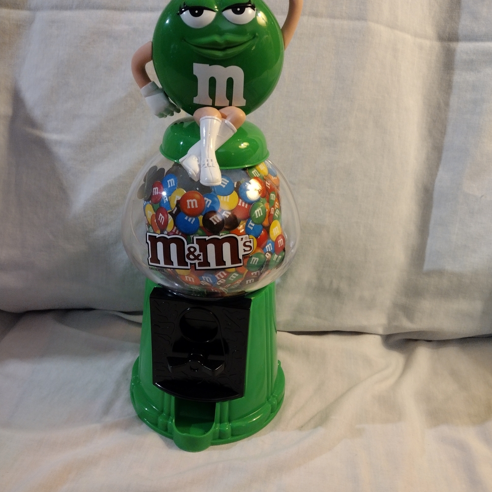 M&M's Green Candy Dispenser - Picture 2 of 12